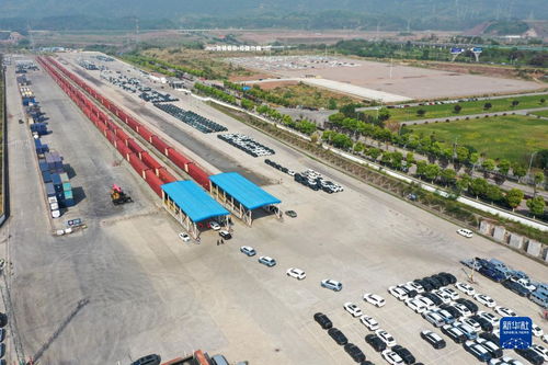 商品車(chē)依托鐵路運(yùn)輸專列走向世界